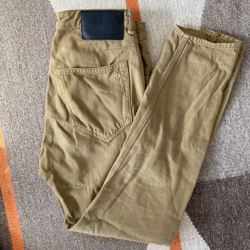 Rag & Bone 100% cotton high waisted pants